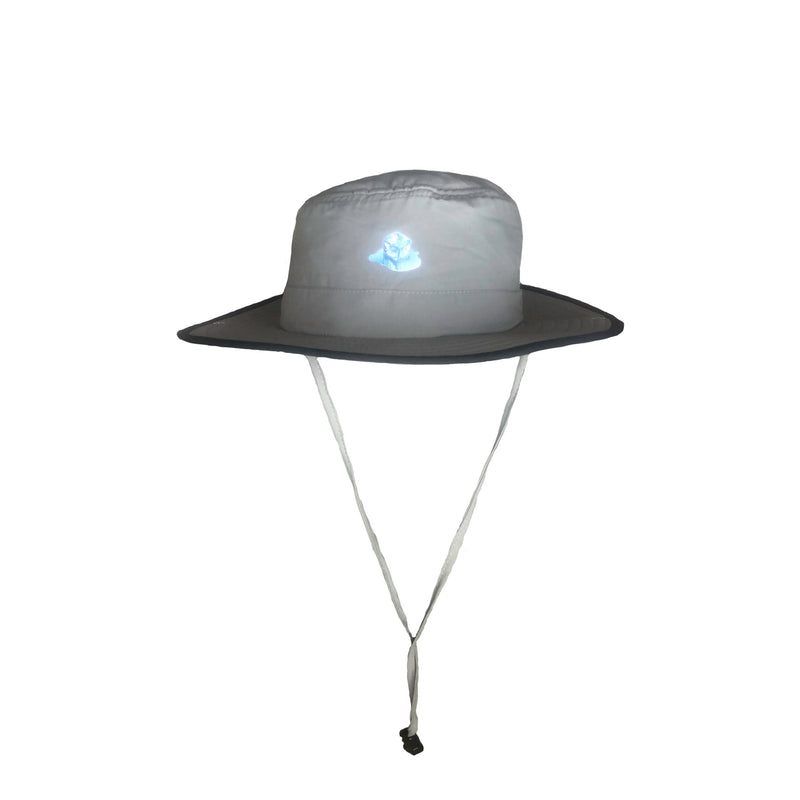 ICED Bucket Hat - Grey with Black Trim