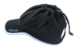 ICED Cap 3.0 - Black with White Trim