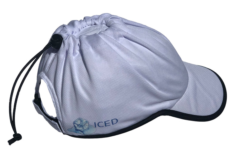 ICED Cap 4.0 - White with Black Trim